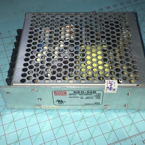 NED-50B Nguồn tổ ong 5V4A 24V1.4A, nguồn 5V nguồn 24V, nguồn MEAN WELL nhiều đầu ra (HTM)