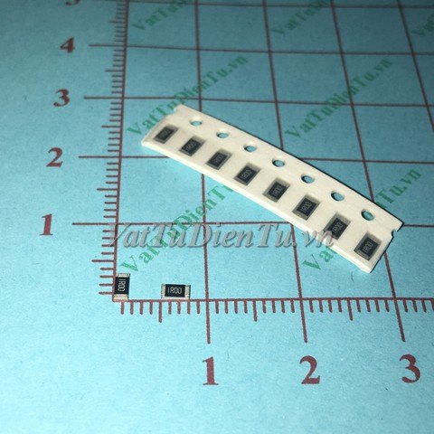 Điện trở 1R 0.25W 1R 1/4W 1R dán 1206 (3.2x1.6mm) sai số 1%