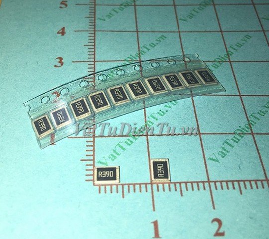 Điện trở 0.39R 1/2W 0.39R dán 1812 (L4.5xW3.2mm) sai số 1%
