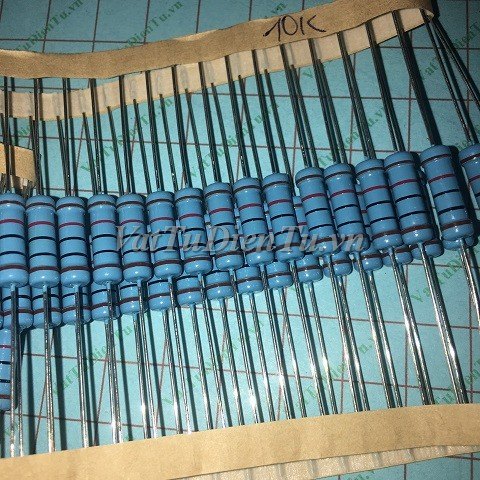 Điện trở 10K 2W 10K2W10K sai số 1%