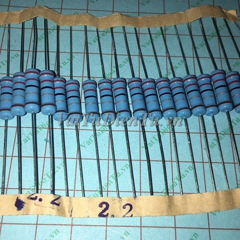 Điện trở 2.2R 2W 2.2R2W2.2R sai số 1%
