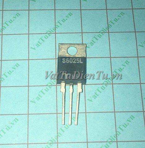 S6025L Thyristor SCR 600V 25A TO220