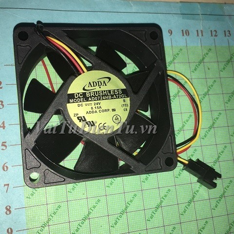 ADDA 24V 0.16A AD0724HB-D72 7015 inverter alarm fan at ₹ 1999/piece | Cooling Fans in New Delhi ADDA 24V 0.16A AD0724HB-D72 7015 inverter alarm fan at ₹ 1999/piece | Cooling Fans in New Delhi