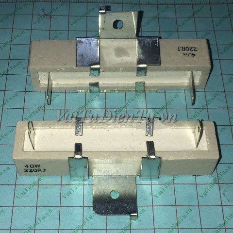 Trở sứ, trở công suất 220R 40W 220RJ 5%