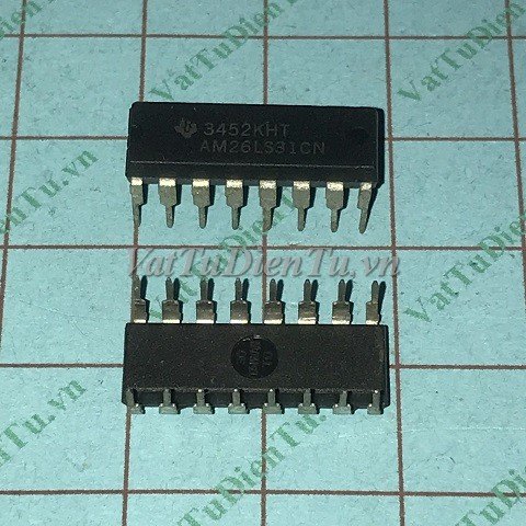 AM26LS31CN DIP16 IC truyền thông, Quad Transmitter RS-422