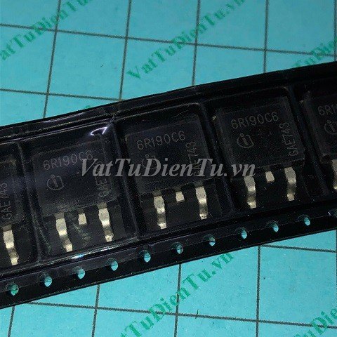 6R190C6 IPB60R190C6 TO263 N Mosfet 20A 600V