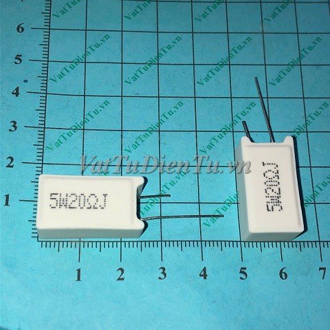 RX27-5W-20RJ Điện trở 20R 5W 20R 5%