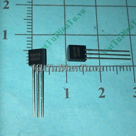BS170 TO92 N Mosfet, N-channel vertical D-MOS transistor