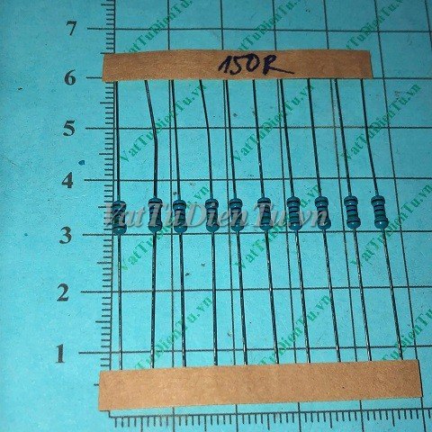 Điện trở 150R 0.25W 150R0.25W150R 1/4W