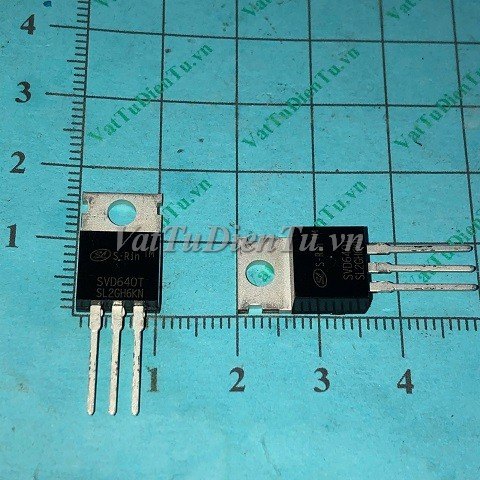 SVD640T TO220 N Mosfet 18A 200V (HTM)