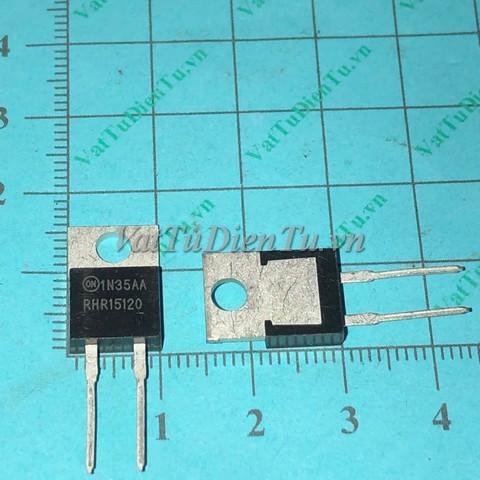 RHR15120 RHRP15120 TO220-2 Diode 15A 1200V Hyperfast Diode (NEW)