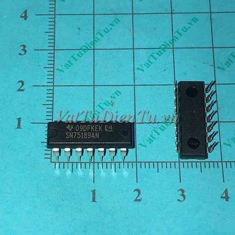 SN75189AN SN75189 DIP14 IC giao tiếp, Quadruple Line Receivers