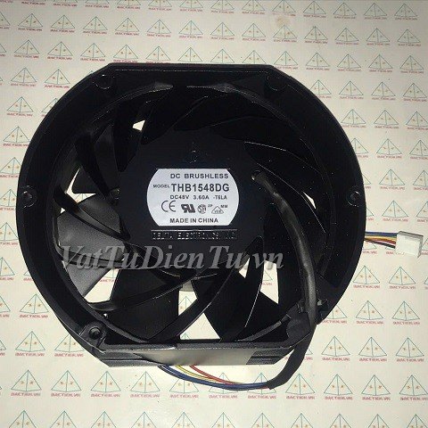 THB1548DG Quạt tản nhiệt 48V 3.6A 172x150x51mm DELTA 4 dây đầu cắm B3