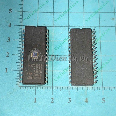 M27C256B-12F1 M27C256B 27C256 DIP28 IC nhớ EPROM 256K (32KX8) 120ns