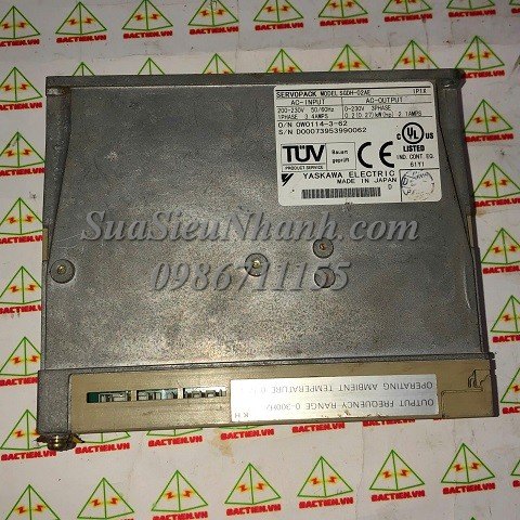 SGDH-02AE AC SERVO DRIVER 0.2kW YASKAWA (HTM)