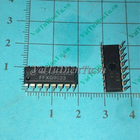 MC14520BCP DIP16 IC Dual 4-Bit Binary Counter