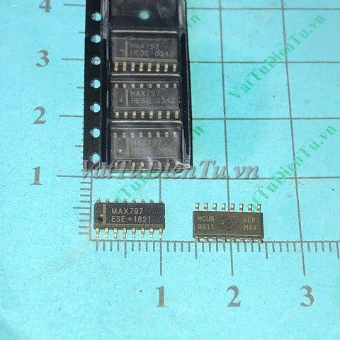 MAX797ESE MAX797 SOP16 IC nguồn, Step-Down Controllers with Synchronous Rectifier for CPU Power