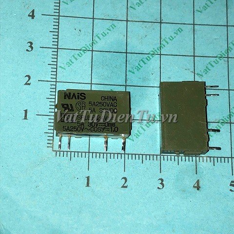 PA1a-24V APA3312 Rơ le 4 chân 24V, 5A250VAC 5A 30VDC SPST 1 cặp tiếp điểm thường mở(TM)