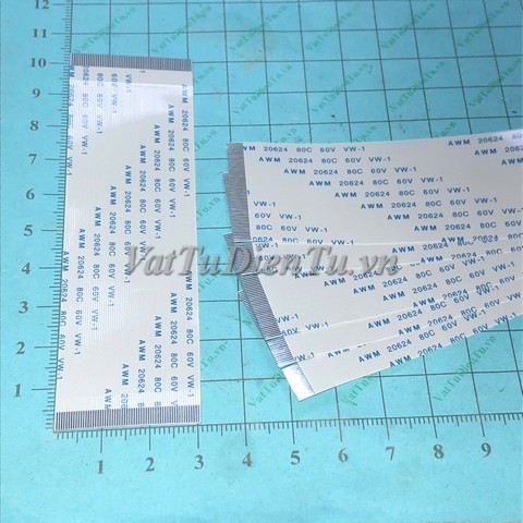 AWM-60-05-100-A Cáp thuận FFC/FPC 60P 0.5mm dài 100mm
