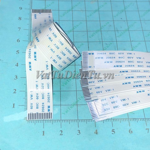AWM-14-1-400-A Cáp thuận FFC/FPC 14P 1.0mm dài 400mm