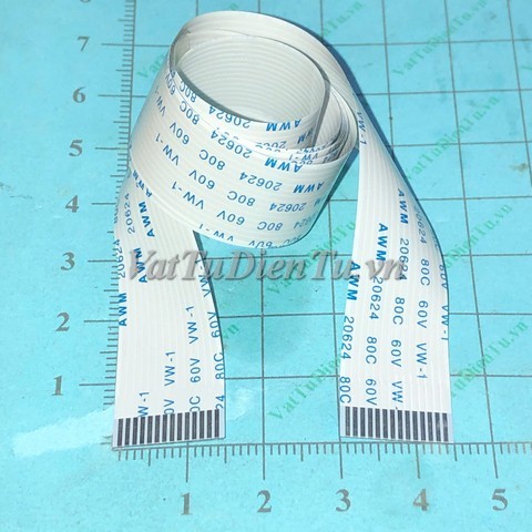 AWM-14-1-800-A Cáp thuận FFC/FPC 14P 1.0mm dài 800mm