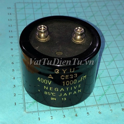 Tụ 1000uF 400V 1000uF400V1000uF GYU 65X45mm tụ hóa