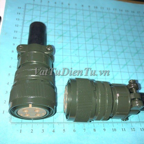 MS3106B22-22S MS3106B 22-22S Phích cắm 4 chân thẳng PLUG 4Pin đầu cắm servo motor 4Pin