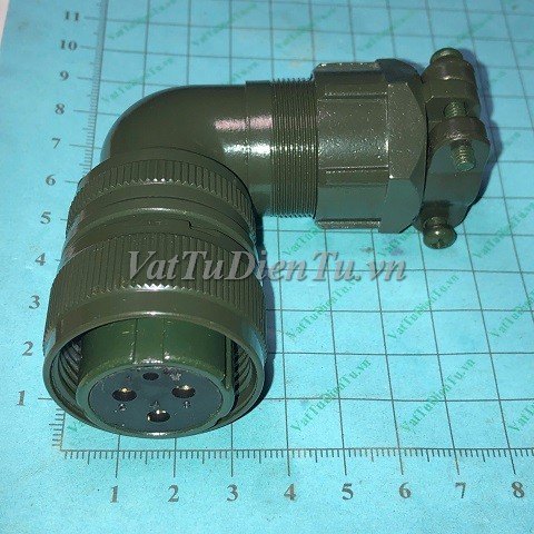 YD28-4 Phích cắm 4 chân cong PLUG 4Pin đầu cắm servo motor 4Pin