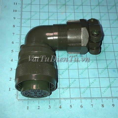 YD28-15 Phích cắm 15 chân cong PLUG 15Pin đầu cắm servo motor 15Pin