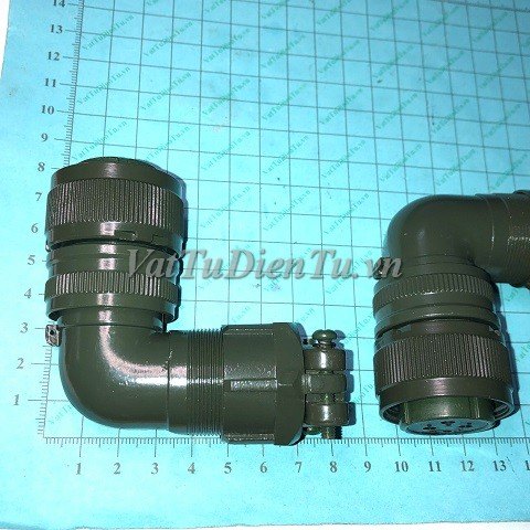 YD28-4 Phích cắm 4 chân cong PLUG 4Pin đầu cắm servo motor 4Pin