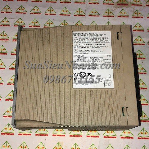 SGDV-120A01A002000 AC SERVO DRIVER 1.5kW YASKAWA SGDV-120A01A (HTM)