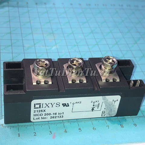 MCD200-16IO1 Module Thyristor 216A 1600V IXYS
