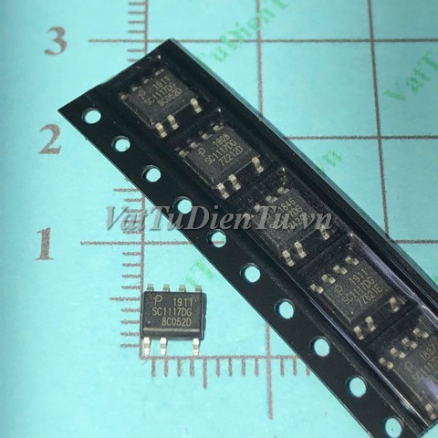 SC1117DG SC1117DG-TL SOP8 IC nguồn, Low Power Off Line Switcher IC 8-Pin DSO
