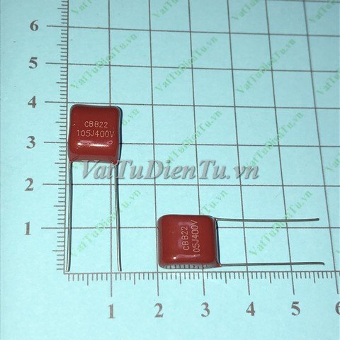 CBB22-105J400V Tụ kẹo tụ cao áp CBB22 105K 1.0UF 400V 10mm