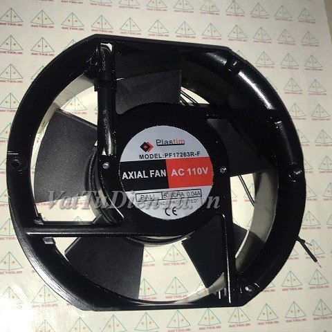 PF17263R-F Quạt tản nhiệt 110V 0.4A 172x150x51mm Plastim 2 dây