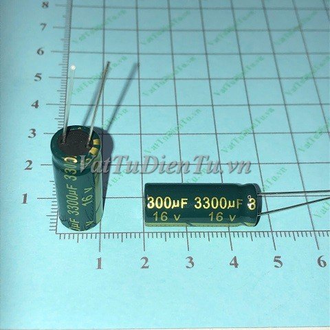 Tụ hóa 3300UF 16V 3300UF16V3300UF 10X25MM
