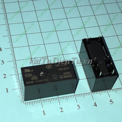 HF115F-024-2ZS4 Relay 24VDC 8 chân 8A
