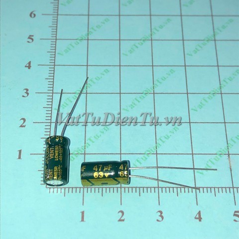 Tụ hóa 47UF 63V 47UF63V47UF 6X12MM