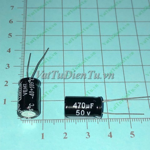Tụ hóa 470uF 50V 470uF50V470uF 13X21mm