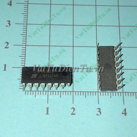 DG411DJ DIP16 IC chuyển kênh tương tự, Quad SPST CMOS Analog Switches