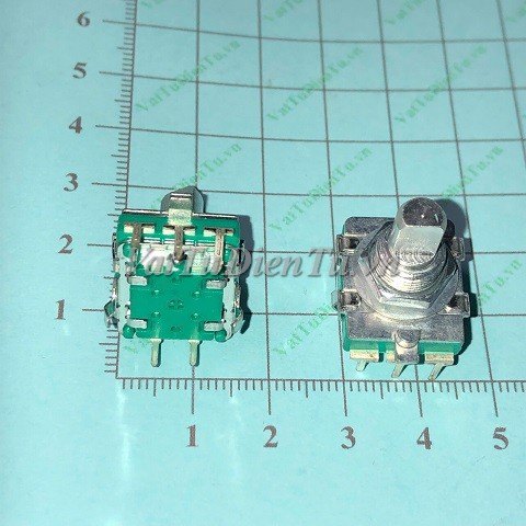EC16 Công tắc biến trở 5 chân 360 độ tay vặn dài 15MM