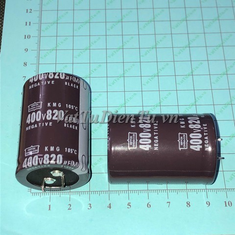 Tụ hóa 820uF 400V 820uF400V820uF KMH 35x50mm