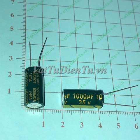 Tụ hóa 1000uF 35V 1000uF35V1000uF 10x20mm