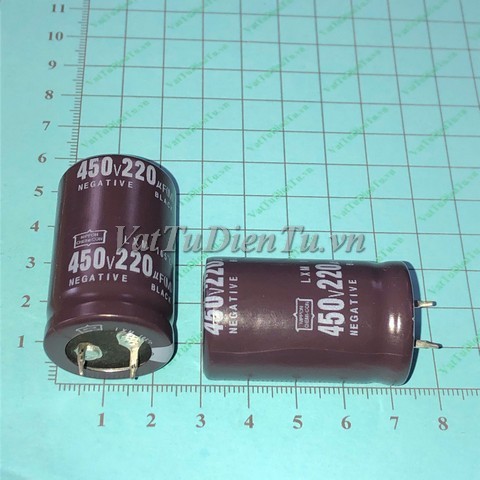Tụ hóa 220UF 450V 220UF450V220UF 25X40MM