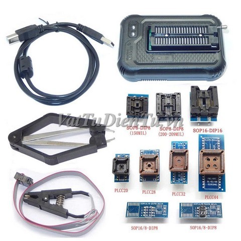 Máy nạp ROM TL866 Máy nạp ROM đa năng TL866II PLUS kèm 11 phụ kiện