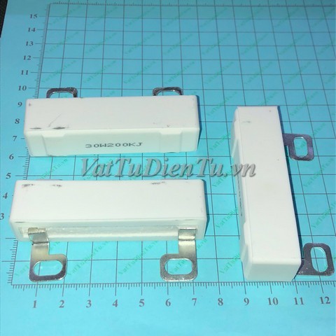 R-30W200KJ Điện trở sứ 200KJ 30W 200KJ