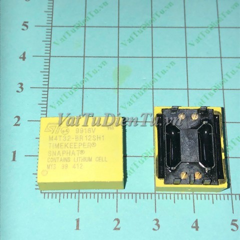 M4T32-BR12SH1 Pin Lithium PIN SNAPHAT SOIC PACKAGE REMOVABLE BATTERY AVOIDS HEAT