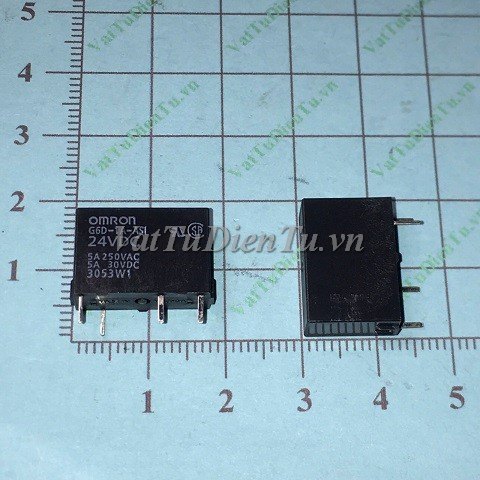 G6D-1A-ASI-24VDC Relay 24VDC 4 chân 5A 250VAC Omron thường mở