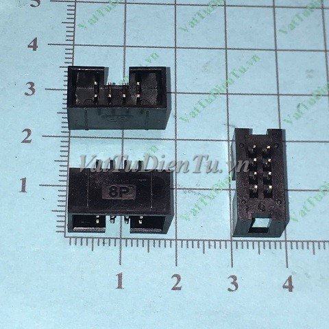 DC3-8P IDE8P Box header 4x2p 2.54mm đực thẳng