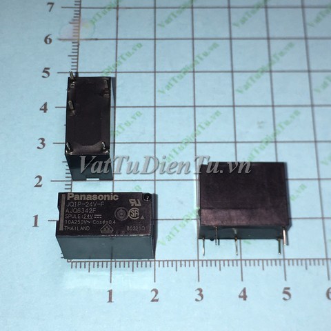 Relè Di Potenza Panasonic JQ1P-24V-F AJQ6342F 10A 250VAC 24VDC 5 Pin